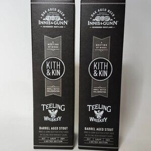Teeling Innis & Gunn Stout Cask Limited Edition Oak Aged Beer Boxes x 2